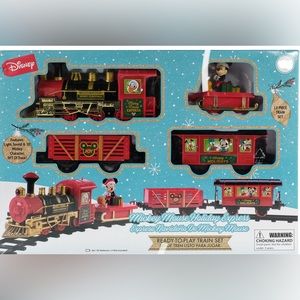 Mickey Mouse Holiday Express Train Set